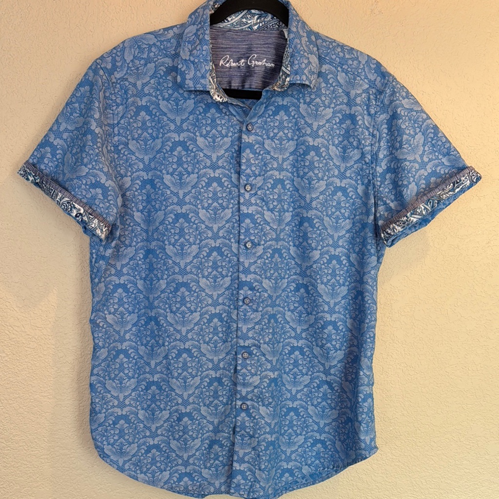 Robert Graham Highland Short Sleeve Button Down Shirt